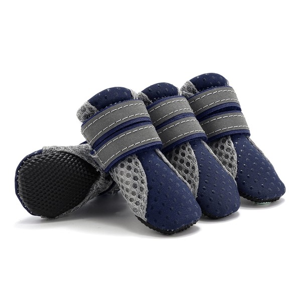 Zunea Paw Protection Dog Shoes for Small Dogs, Summer Non-Slip