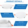 PATIKIL 185mm / 7.3" Diameter Spring Ceiling Hole Cover Plate,