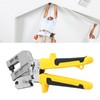Keel Pliers Forceps Steel Ceiling Riveting Clamp Stud Crimper Woodworking