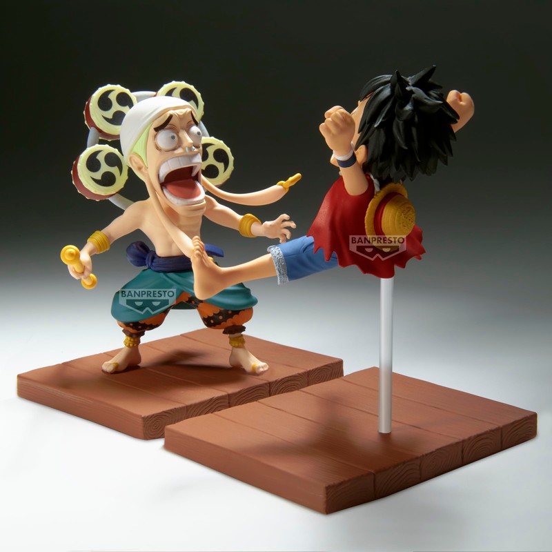 Banpresto Monkey D. Luffy & Enel One Piece Figure -