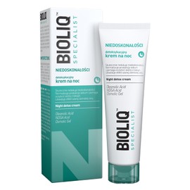 Bioliq - Specialist Night Detox Cream - for Imperfection-Prone Skin, Oleanolic Acid, NDGA, Osmotic Gel for Sebum Control and Toxin Cleansing - 30ml