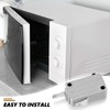 Weewooday 4 Pcs Microwave Oven Door Switch Replacements Part Kw3a