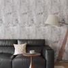 CRE8TIVE Light Taupe Concrete Wallpaper Textured Cracked Cement Peel and