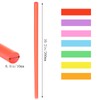 100pcs Jumbo Smoothie Straws, Chetexus Colorful Disposable Wide-mouthed Large Smoothie