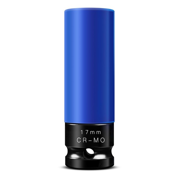 zozoa Impact Wrench Nuts 1/2 Inch, 17 mm Nut, Rim