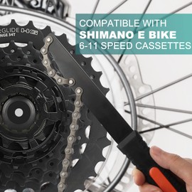 Homord Chain Whip, Sprocket Puller and Bicycle Bottom Bracket Remover Set, Chain Whip and Sprocket Puller Bicycle Cassette Puller Tool, Bicycle Inner Bearing Key Tool