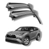Limpiaparabrisas Para Toyota Highlander 2020 2021 2022 Negro