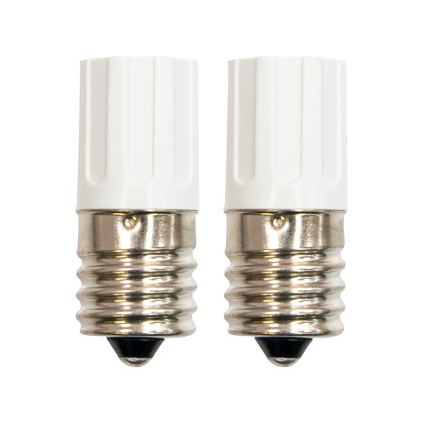 2 Pack of 2 Glow Bulbs, E-Shape FG-1E for 10-30W Base, E17 (Screw Type)