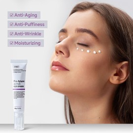 VGO Eye Cream 2% Pro-Xylane Eye Repair Cream for Dark Circles & Puffiness Under Eyes, Pro Xylane + 6D Hyaluronic Acid to Firm Skin, Reduce Wrinkles, Fine Lines, 15g/0.5 Oz