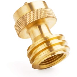 YOUHO 1lb Propane Tank Adapter for Disposable Throwaway Cylinder, 1lb to 20lb Adapter Designed for 20 or 30 Pound LP Gas Bottle or BBQ Grill Propane Tree