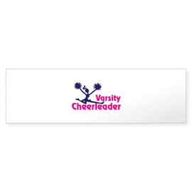 CafePress Varsity Cheerleaders Bumper Sticker Sticker (Bumper 50 pk)