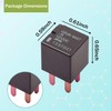 2pcs G8VA-1A4T-R 12VDC Automotive Relays Compatible with G8VA1A4TR01, 68207357AA,68207357AA,68055797AA, 68207357AA,VH28-11F24-S01,