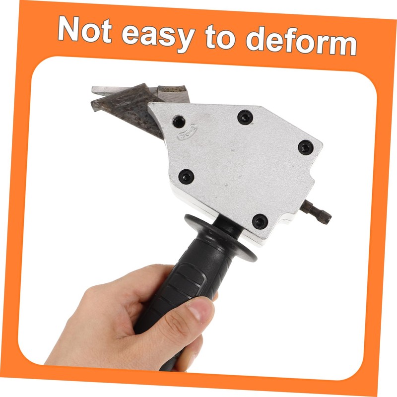 TEHAUX Electric Drill Plate Cutter Attachment Lightweight Metal Shear Tool