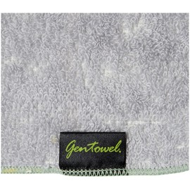 Hayashi PK210004 Petite Towel, Towel Handkerchief, Green, Approx. 9.4 x 9.4 inches (24 x 24 cm), G Border 3