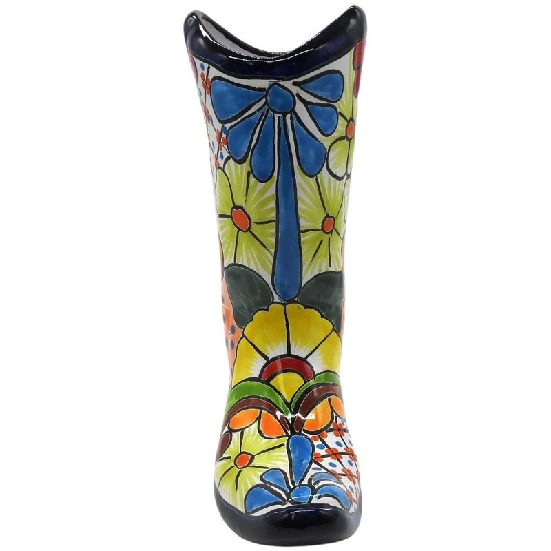 Talavera Boot Planter Large (Puebla)