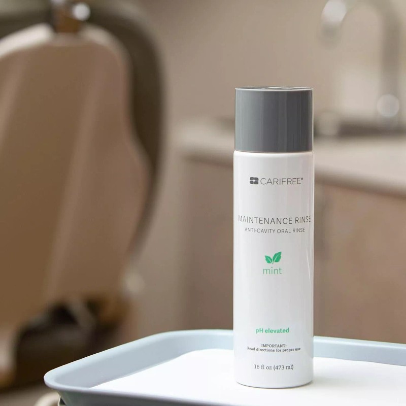 CariFree Maintenance Rinse, Mint, Anti-Cavity Fluoride Mouthwash, Formulated Ora