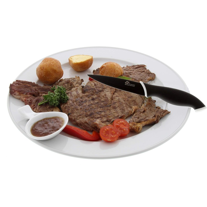 Pradel Excellence CC006N Kasten mit 6 Antihaft-Steakmessern aus rostfreiem Edelstahl,