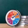 OSTAR Telling Time Teaching Wall Clock, Analog Silent Learning Clock