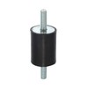 X AUTOHAUX 4pcs M8 Anti Vibration Rubber Isolator Mount 30x40mm