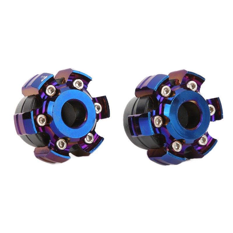 Pair of Motorcycle Wheel Front Fork Frame Slider Aluminum Alloy