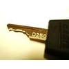 3 Pcs Black Ignition Keys Replacement Key for Case IH