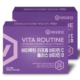 비타루틴 리포좀 비타민C 플러스 비타민D 60포 리포조말 리포솜 Vitaroutine Liposome Vitamin C Plus Vitamin D 60 Sachets Liposomal