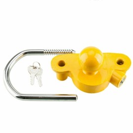 Anti-theft Keyed Coupler Lock for Caravans & Trailers Trailer Coupler Lock