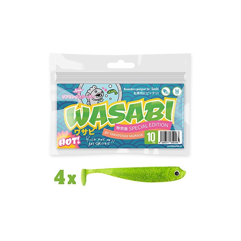 Lieblingsköder Rubber Fishing Bait for Perch Zander Pike 10 cm,