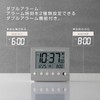 RHYTHM Fit Wave D236 8RZ236SR08 Alarm Clock Digital Electronic Sound