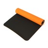 6mm Color Double-Sided TPE Yoga Mat Yoga Mat (Orange)