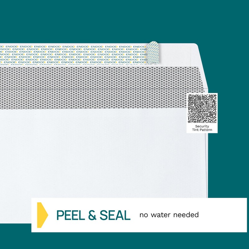 #10 Single Window Security Envelopes Self Seal - 500 Count