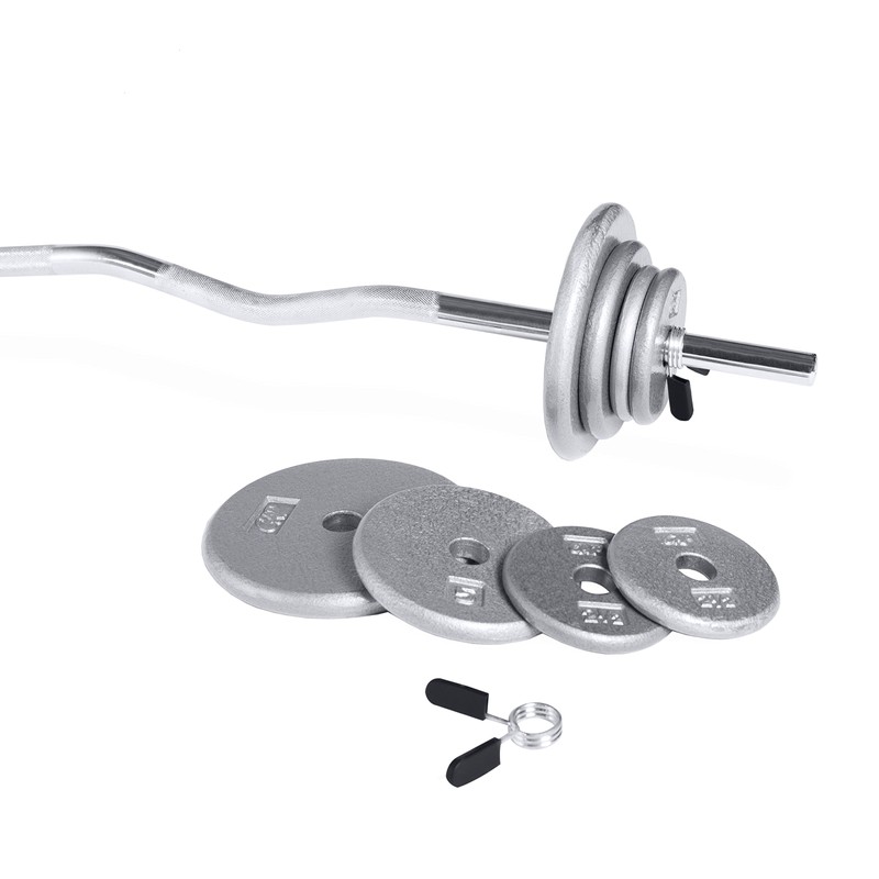 CAP Barbell RSG - 050 Curl bar Set, 50 lbs
