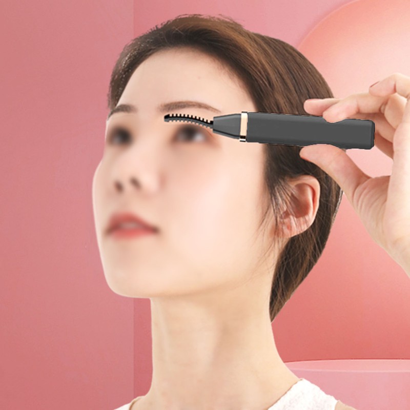 Heated Eyelash Curler Comb USB Rechargeable Electric Heated Eyelash Curler