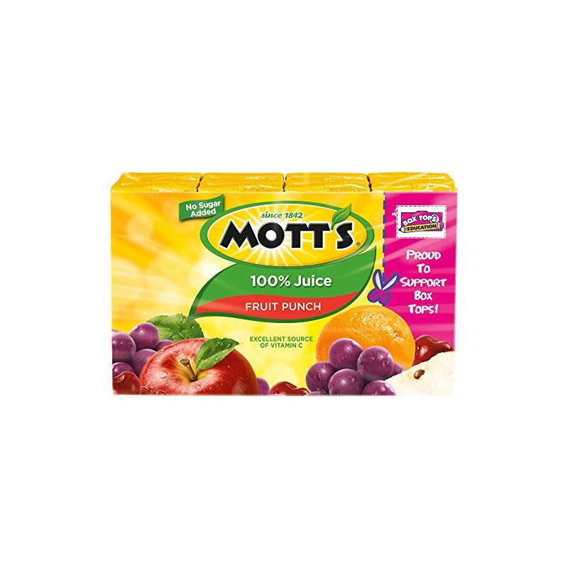 Mott's 100% Juice, Fruit Punch, 6.75 oz