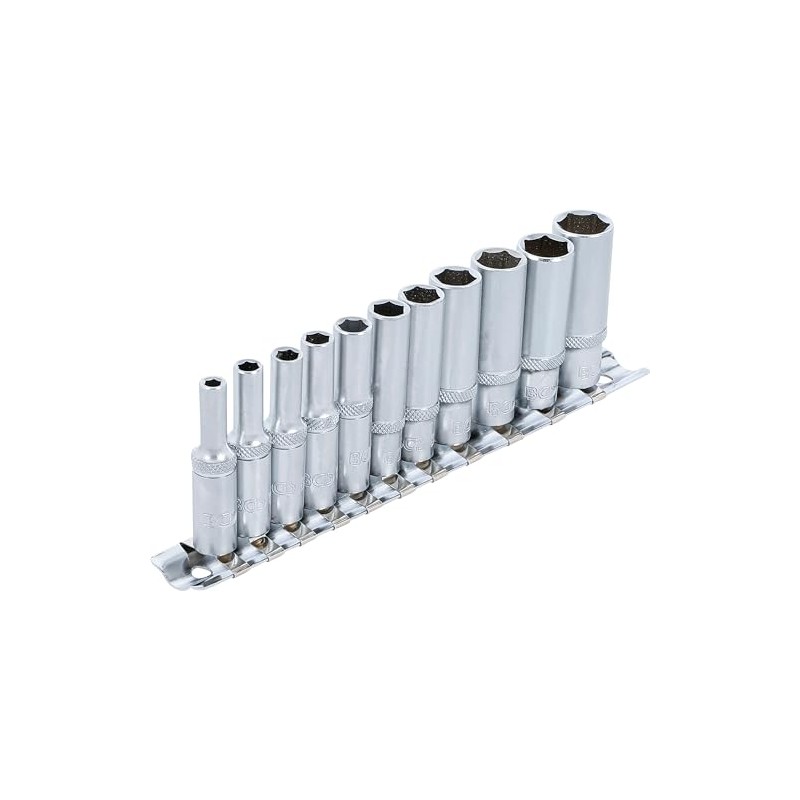 BGS 2221 Drive 6.3 mm (1/4) 11-Piece Set Deep Sockets