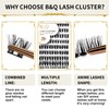 Lash Clusters D Curl 12mm 72 Clusters Lashes B&Q LASH