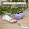 NETI POT Nasal Wash Jug, Ceramic Neti Jug with Mandala
