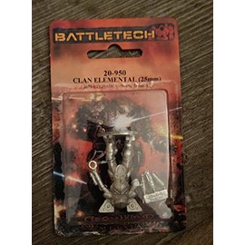 Battletech Miniatures - Clan Elemental Battle Armor - 20-950 by Iron Wind Metals