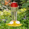 Hummingbird Feeder Parts, 16 PCS Hummingbird Feeder Replacement Flowers White,