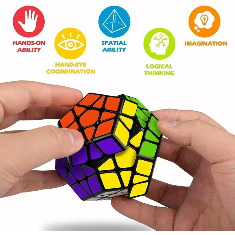 QIYI 12 Sided QiYi Megaminx QiHeng Speed Cube Magic Twist