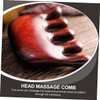Ipetboom Pcs Wooden Comb Handheld Scalp Massager Head Massaging Tool