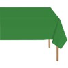 RCFFDL Green Plastic Tablecloth (2 Pack), 54 x 108 inch