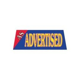 NEOPlex 20" x 54" Car Windshield Banner - AS ADVERTISED