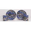 Rainbow Decors William Morris Strawberry Thief Blue Espresso 2 Cups