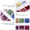 Healvian Heart Shaped Manicure Sequins Nail Art Supplies for DIY