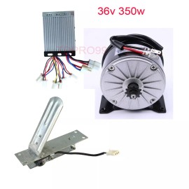 Unite 36V 350W Brush Motor Speed Controller Foot Pedal Electric Go Kart ATV Razor Quad