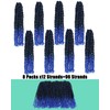 crochet twists pre looped-14 Inches 8 Packs Passion Twist Crochet