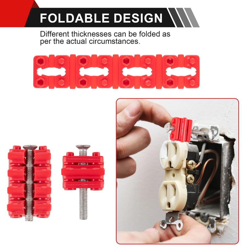 Outlet Spacers for Electrical Box, 48 PCS Spacers for Box