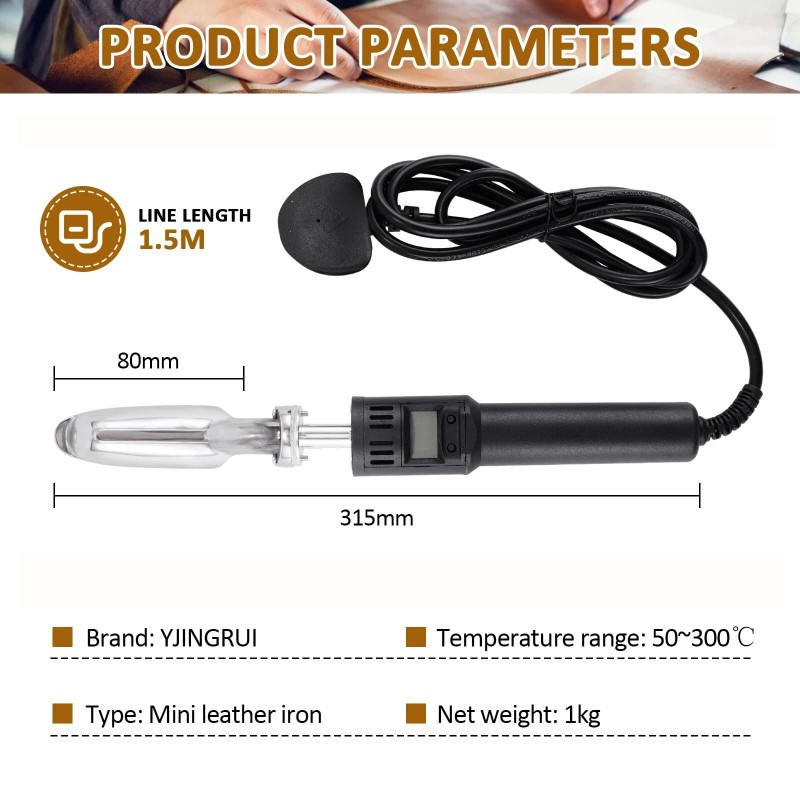 YJINGRUI Mini Irons for Crafts Quilting Mini Iron Mini Leather