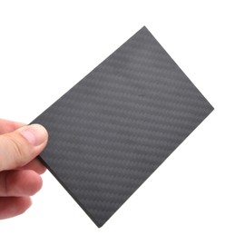 FPVDrone 3K Carbon Fiber Plate Sheet 125mm X 75mm X 4mm Carbon Fiber Board for RC Drone Quadcopter RC Car DIY